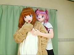Miraidouga – Kigurumi Couple Sweaty Costume Exchange